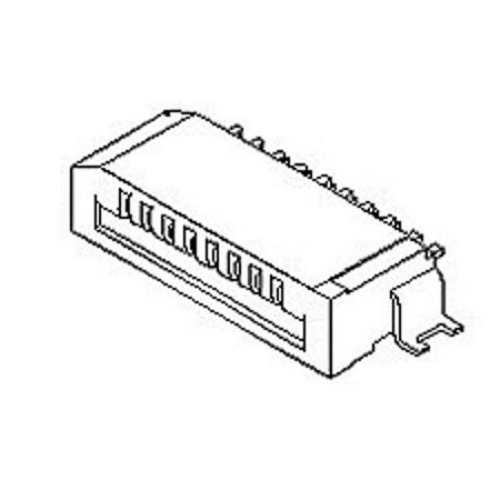 Molex Ffc/Fpc Connector, 13 Contact(S), 1 Row(S), Female, Right Angle, 0.039 Inch Pitch, Surface Mount 527931370
